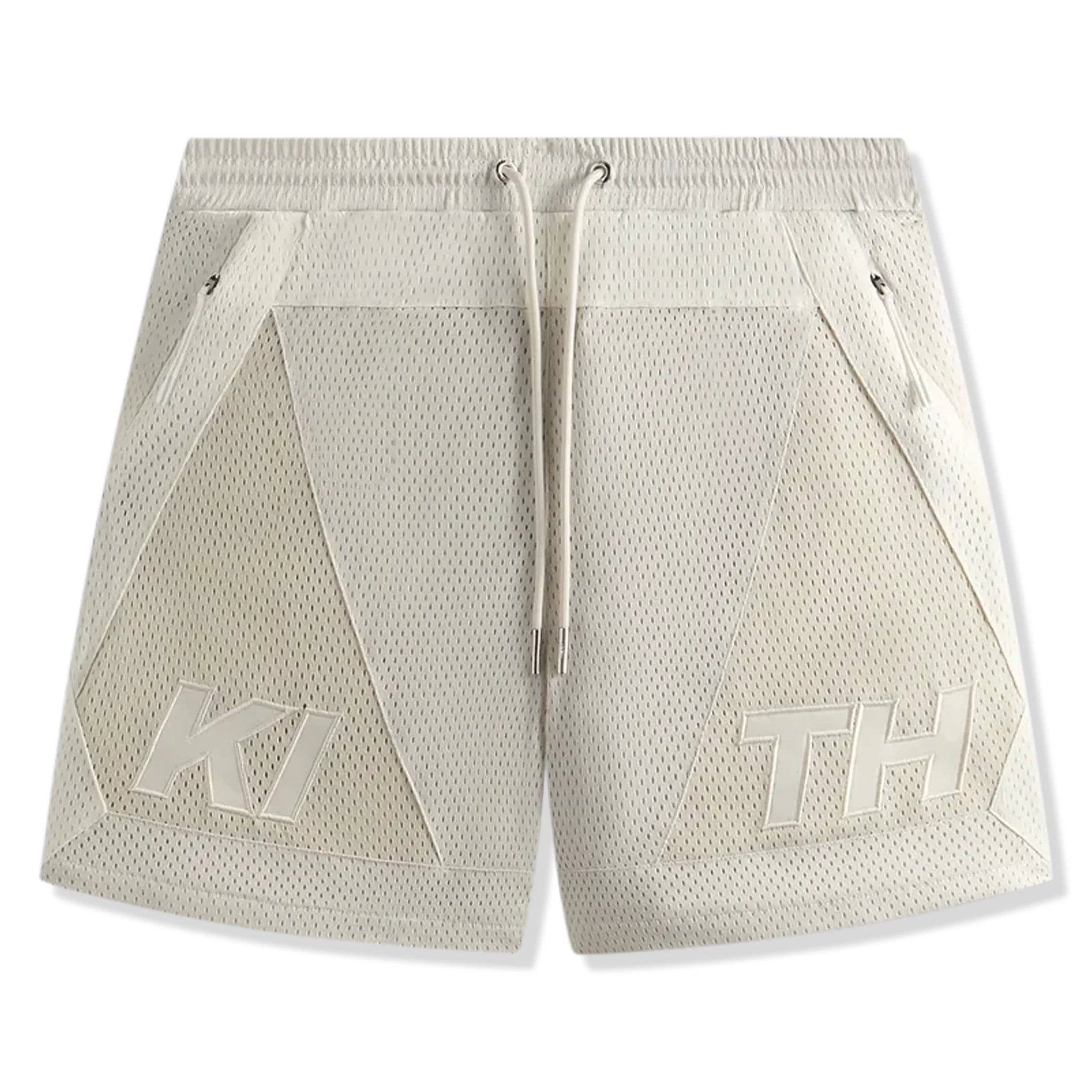 Front view of Kith Mesh Turbo Shorts Zephyr